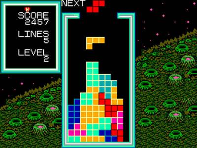 Super Tetris's background