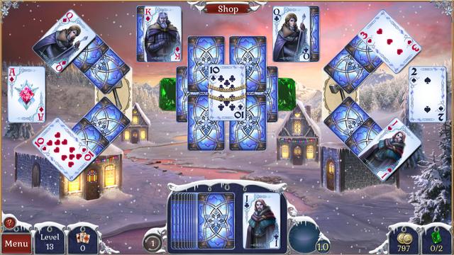 Jewel Match Solitaire Winterscapes's background