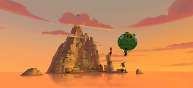 Angry Birds VR: Isle of Pigs's background