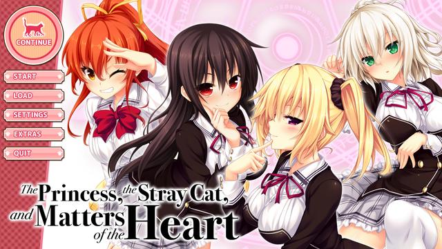 The Princess, the Stray Cat, and Matters of the Heart's background