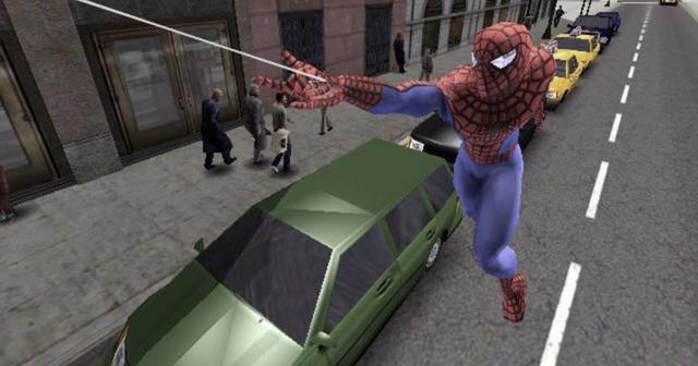 Spider-Man 2's background