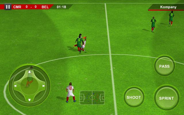 Real Football 2012's background