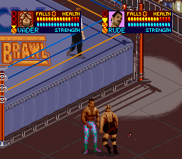 WCW SuperBrawl Wrestling's background