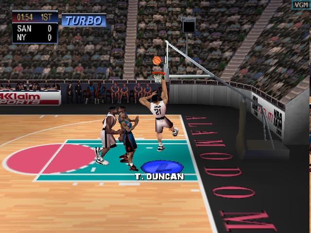 NBA Jam 2000's background