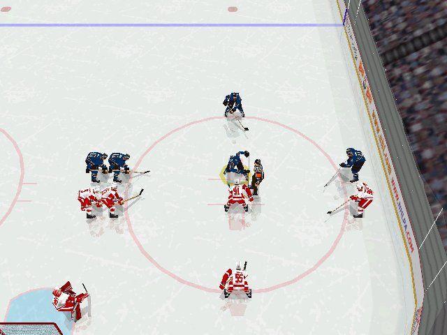 NHL 99's background