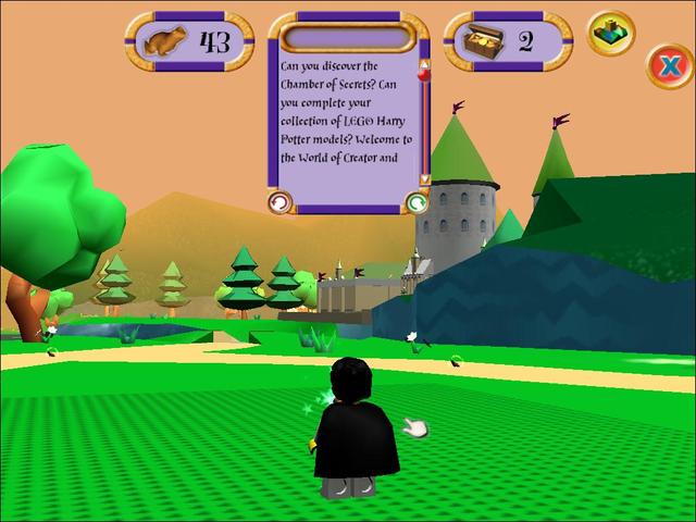 LEGO Creator: Harry Potter and the Chamber of Secrets's background