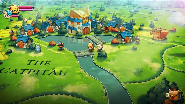 Cat Quest II's background