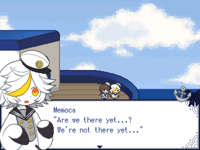 Wadanohara and the Great Blue Sea's background