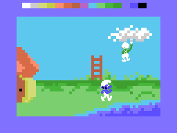 Smurf: Paint 'n' Play Workshop's background