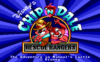 Disney's Chip 'n Dale Rescue Rangers: The Adventure in Nimnul's Castle's background