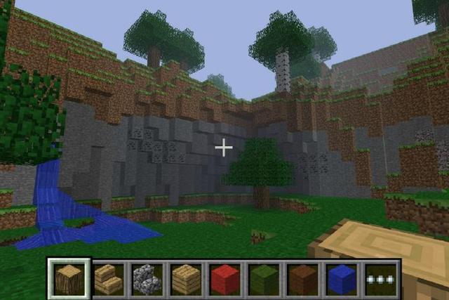 Minecraft: Pocket Edition's background