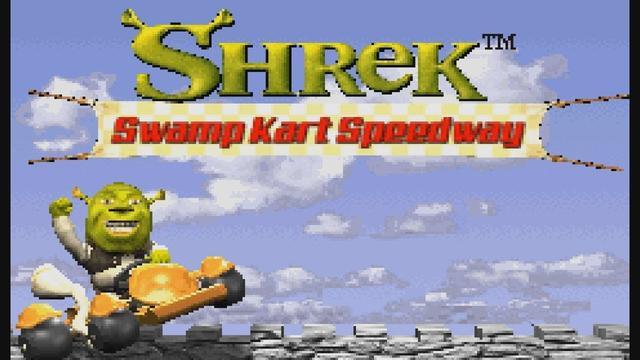 Shrek: Swamp Kart Speedway's background