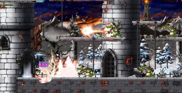 MapleStory's background