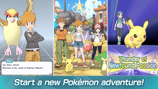Pokémon Masters's background