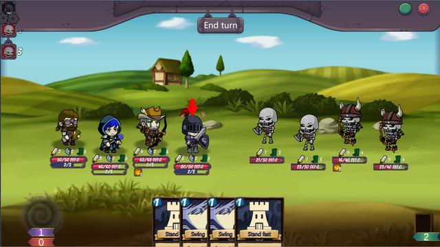 Card story's background