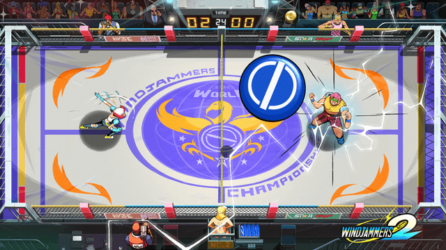 Windjammers 2's background