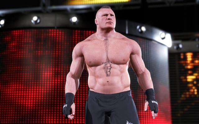 WWE 2K20's background