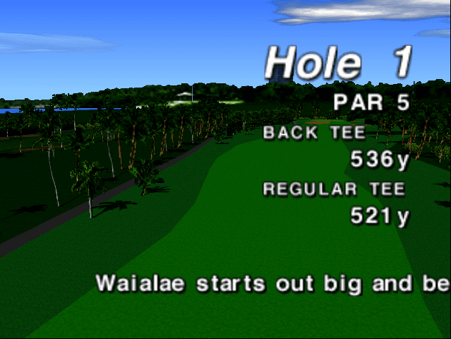 Waialae Country Club: True Golf Classics's background