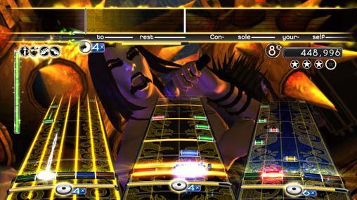 Rock Band: Metal Track Pack's background