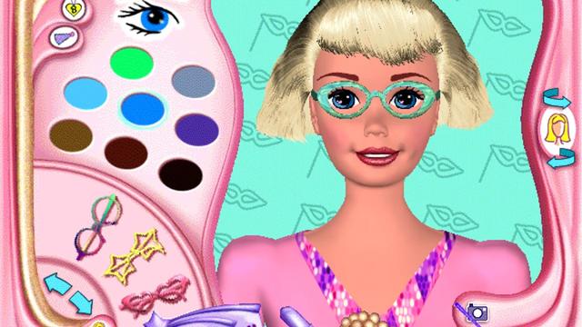 Barbie: Magic Hair Styler's background