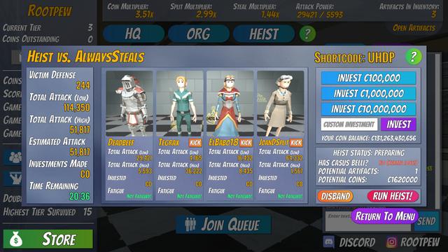 Split or Steal's background