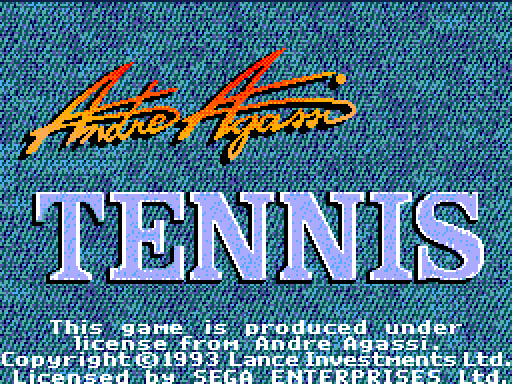 Andre Agassi Tennis's background