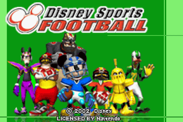 Disney Sports Football's background