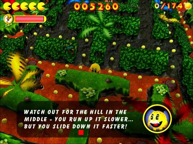 Pac-Man: Adventures in Time's background