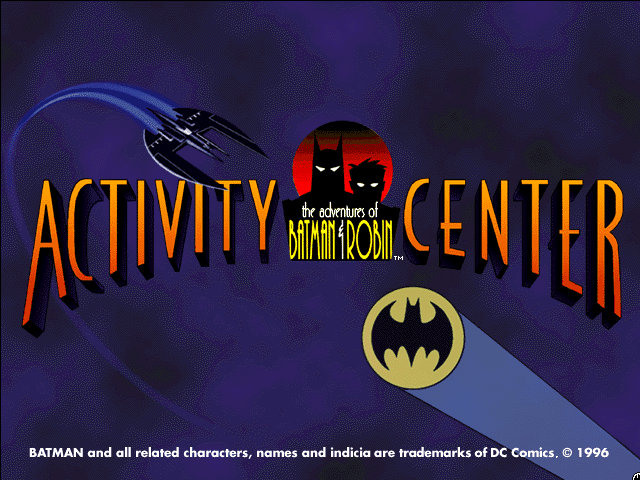 The Adventures of Batman & Robin: Activity Centre's background