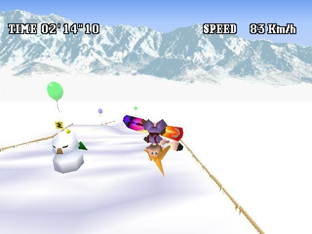 Final Fantasy VII Snowboarding's background