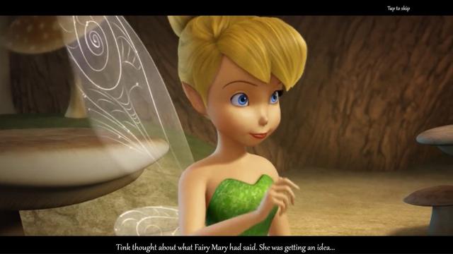 Disney Fairies: Hidden Treasures's background