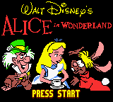 Alice in Wonderland's background