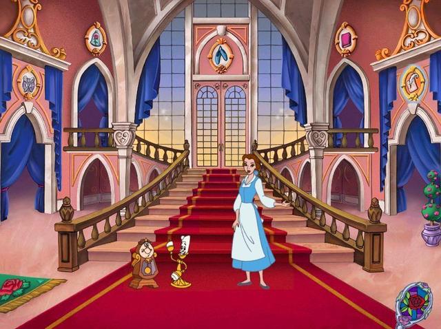 Disney's Beauty and the Beast: Magical Ballroom's background