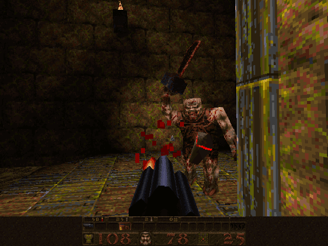Quake: The Offering's background