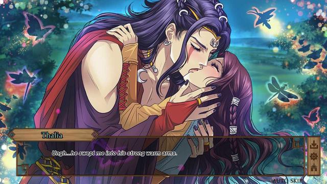 Gods of Love: An Otome Visual Novel's background