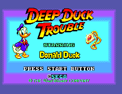 Deep Duck Trouble Starring Donald Duck's background