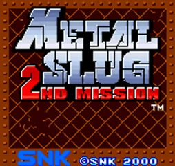 Metal Slug 2nd Mission's background