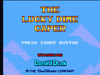 The Lucky Dime Caper Starring Donald Duck's background