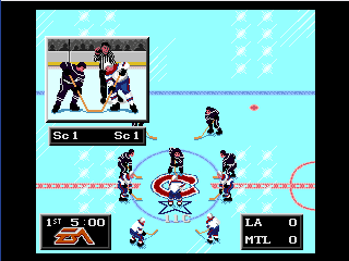 NHL '94's background