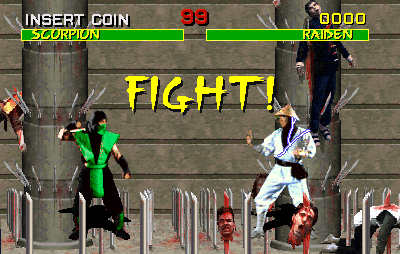 Mortal Kombat's background