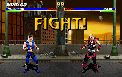 Mortal Kombat 3's background