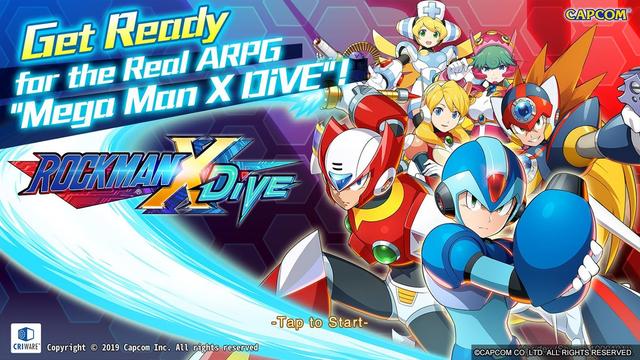 Mega Man X Dive's background