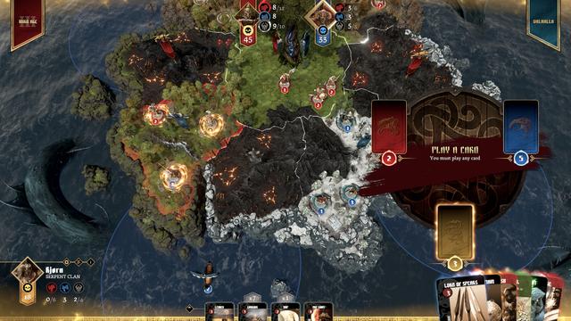 Blood Rage: Digital Edition's background