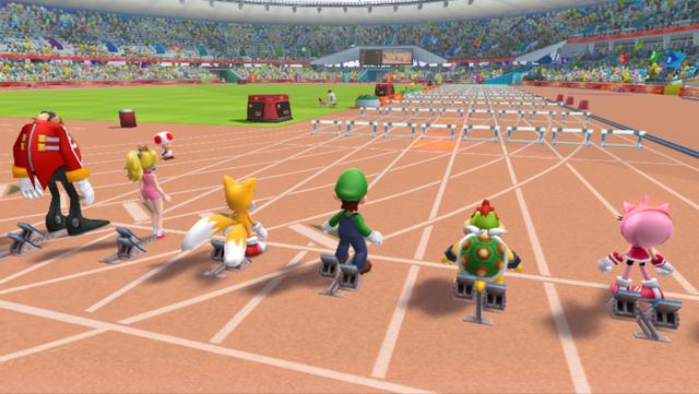 Mario & Sonic at the London 2012 Olympic Games's background