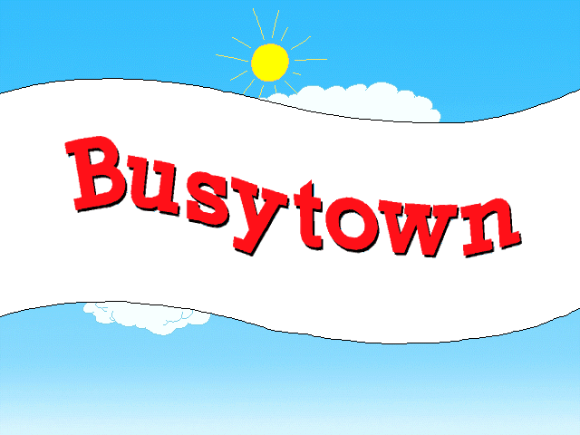 Richard Scarry's Busytown's background