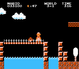 Super Mario Bros.'s background