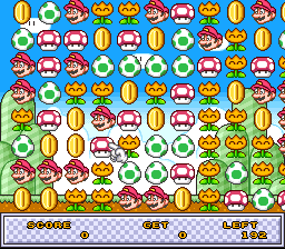 Undake30 SameGame Daisakusen Mario Version's background