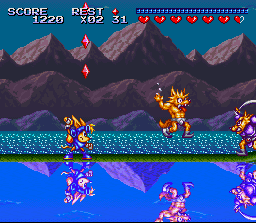 Sparkster's background