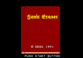 Sonic Eraser's background