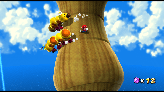 Super Mario Galaxy's background